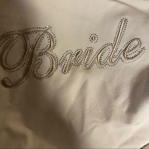 Bride zip up jacket